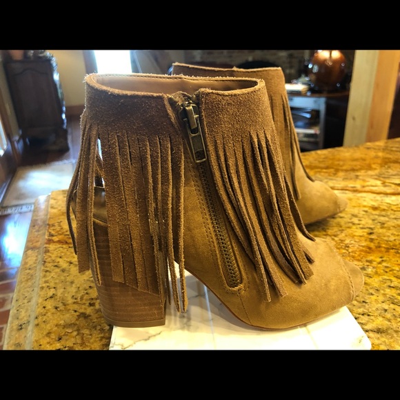 Carlos by Carlos Santana Suede Fringe Bootie - Picture 3 of 8